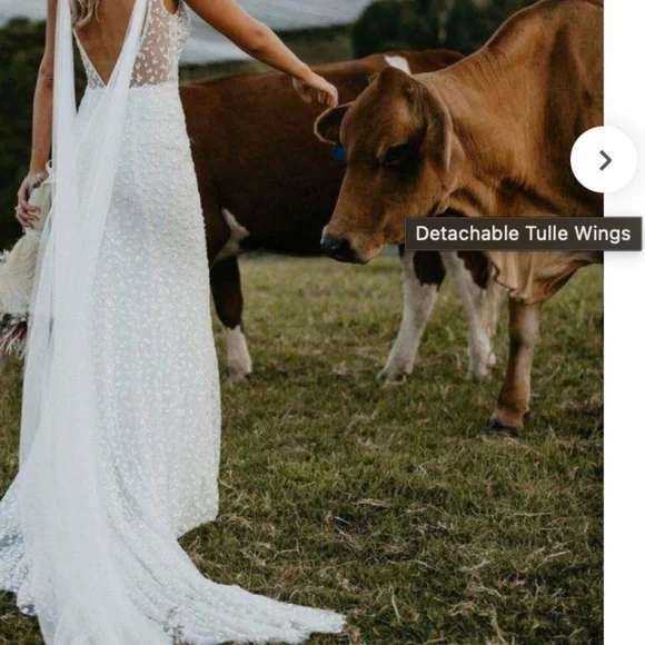 DETACHABLE TULLE WINGS MADE WITH LOVE - Picture 5 of 6